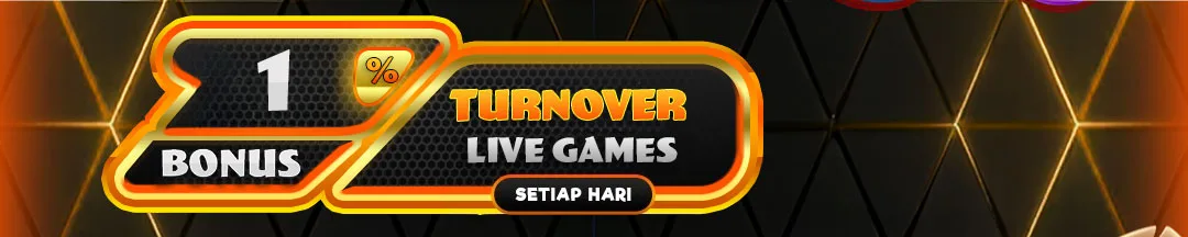 BONUS TURNOVER LIVEGAMES 1%